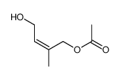 (Z)-4-hydroxy-2-methylbut-2-enyl acetate Structure