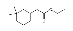 ethyl (3,3-dimethylcyclohexyl)acetate Structure