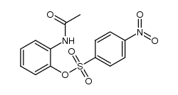 o-(4-nitrobenzenesulfonoxy) acetanilide Structure