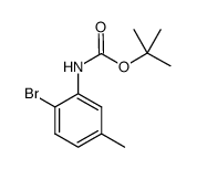 tert-butyl (2-bromo-5-methylphenyl)carbamate picture