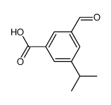 3-formyl-5-isopropylbenzoic acid Structure