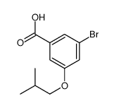 3-Bromo-5-isobutoxybenzoic acid Structure