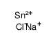 sodium,trichlorostannanide Structure