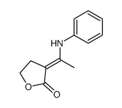 3-[l-(N-phenylamino)-ethylidene]-4,5-dihydro-2(3H)-furanone Structure