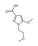 5-METHOXY-1-(2-METHOXYETHYL)-1H-PYRAZOLE-3-CARBOXYLIC ACID picture