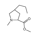 (4R)-1-Methyl-4-propyl-L-proline Methyl Ester structure