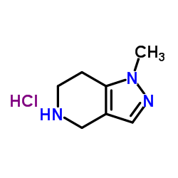 1-Methyl-4,5,6,7-tetrahydro-1H-pyrazolo[4,3-c]pyridine hydrochloride Structure