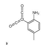 [(2-amino-5-methylphenyl)-(oxomethylidene)-λ5-chloranylidene]methanone,iridium Structure