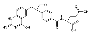 10-formyl-5,8-10-trideazafolic acid结构式