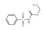 Carbamothioic acid,(phenylsulfonyl)-, O-ethyl ester (9CI)结构式