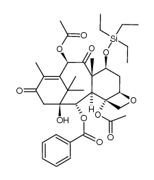 7-三乙基硅基-13-奥索巴卡丁III结构式