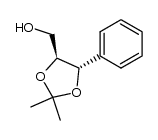 (4S,5S)-2,2-dimethyl-4-(hydroxymethyl)-5-phenyl-1,3-dioxolane Structure