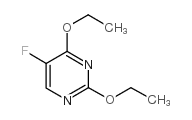 2,4-二乙氧基-5-氟嘧啶结构式