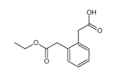 (2-(Ethoxycarbonylmethyl)phenyl)essigsaeure Structure