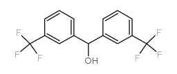 双(3-(三氟甲基)苯基)甲醇结构式