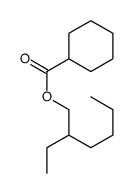 2-ethylhexyl cyclohexanecarboxylate结构式