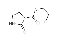 1-Imidazolidinecarboxamide,N-(2-chloroethyl)-2-oxo- Structure