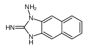 1H-Naphth[2,3-d]imidazole-1,2-diamine(9CI)结构式