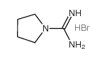 pyrrolidine-1-carboximidamide,hydrobromide structure