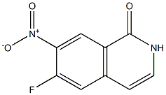 6-fluoro-7-nitroisoquinolin-1(2H)-one Structure