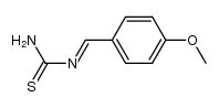 1-(4-methoxybenzylidene)thiourea Structure