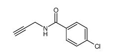 4-chloro-N-(prop-2-yn-1-yl)benzamide Structure