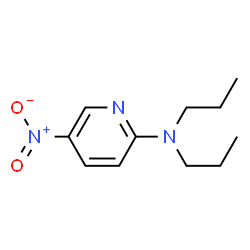 (5-nitro-pyridin-2-yl)-dipropylamine structure