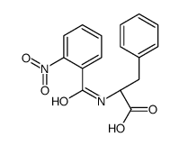 (2S)-2-[(2-nitrobenzoyl)amino]-3-phenylpropanoic acid Structure