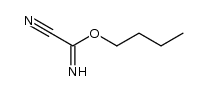 Cyanformiminobutylether结构式