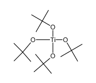 Tetra-tert-butyl orthotitanate Structure