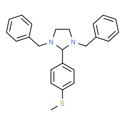 4-(1,3-dibenzyl-2-imidazolidinyl)phenyl methyl sulfide picture