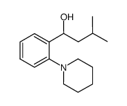 3-methyl-1-(2-(1-piperidinyl)phenyl)butan-1-ol结构式