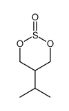 1,3,2-Dioxathiane,5-(1-methylethyl)-,2-oxide(9CI)结构式