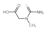 2-(carbamothioyl-methyl-amino)acetic acid structure