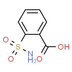 o-Sulfamoylbenzoic acid sodium salt Structure