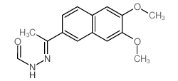 N-[1-(6,7-dimethoxynaphthalen-2-yl)ethylideneamino]formamide picture