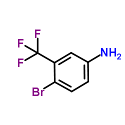 4-Bromo-3-(trifluoromethyl)aniline structure