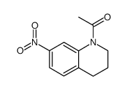 1-(7-Nitro-3,4-dihydroquinolin-1(2H)-yl)ethanone结构式