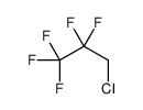 3-Chloro-1,1,1,2,3-pentafluoropropane Structure