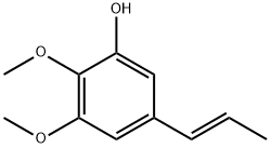 2,3-Dimethoxy-5-[(1E)-1-propen-1-yl]phenol Structure