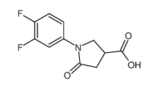 1-(3,4-difluorophenyl)-5-oxopyrrolidine-3-carboxylic acid picture