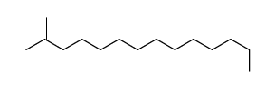 2-methyl-1-tetradecene Structure