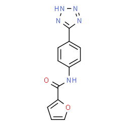 2-Furancarboxamide,N-[4-(1H-tetrazol-5-yl)phenyl]-(9CI) structure