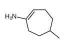 5-Methyl-1-cyclohepten-1-amine Structure