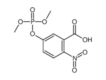 5-dimethoxyphosphoryloxy-2-nitrobenzoic acid Structure