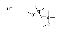 lithium,methoxy-[[methoxy(dimethyl)silyl]methyl]-dimethylsilane Structure