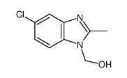 1H-Benzimidazole-1-methanol,5-chloro-2-methyl-(9CI) picture