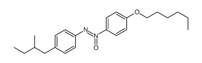 (4-hexoxyphenyl)-[4-(2-methylbutyl)phenyl]imino-oxidoazanium Structure