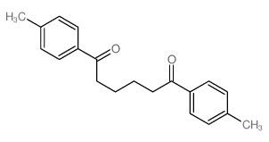 1,6-bis(4-methylphenyl)hexane-1,6-dione结构式