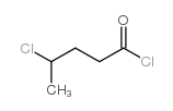 4-CHLORO-PENTANOYL CHLORIDE Structure